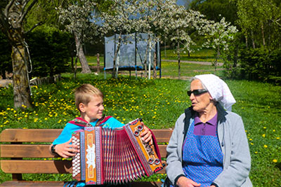 Musizieren am Maso Gastrein